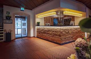 Reception Sunstar Hotel Klosters Schweiz