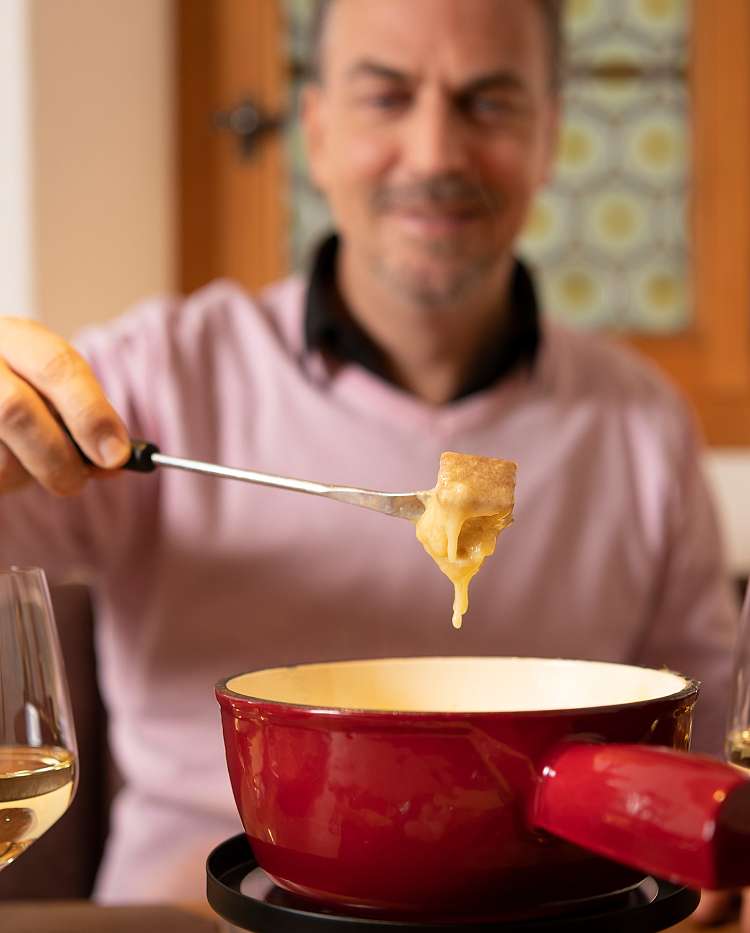 Fondue & Raclette Restaurant Chäs Stuba Sunstar Hotel Klosters